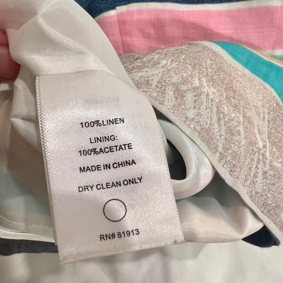 Anthropologie Tracy Reese Rainbow Pastel Striped Skirt XS 0 - Picture 6 of 6